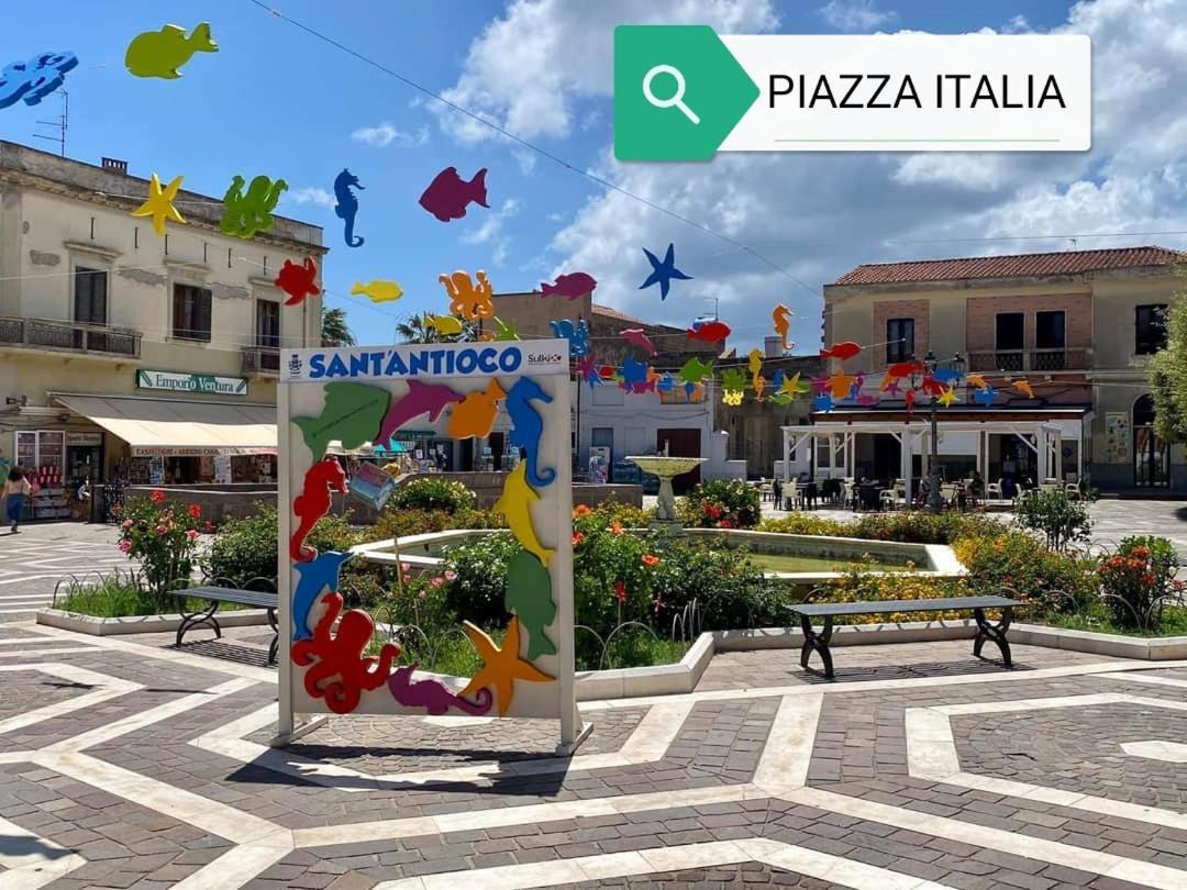 Apartamento La Conchiglia SantʼAntìoco Exterior foto